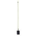 Brass Genuine Marble And Glass Column Floor Lamp