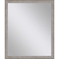 32" Silver Framed Accent Mirror