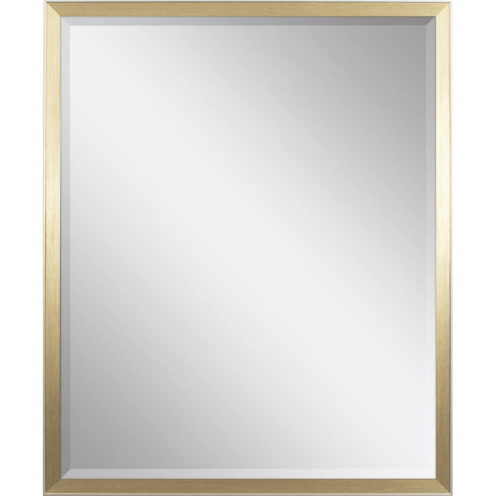 32" Gold Accent Mirror