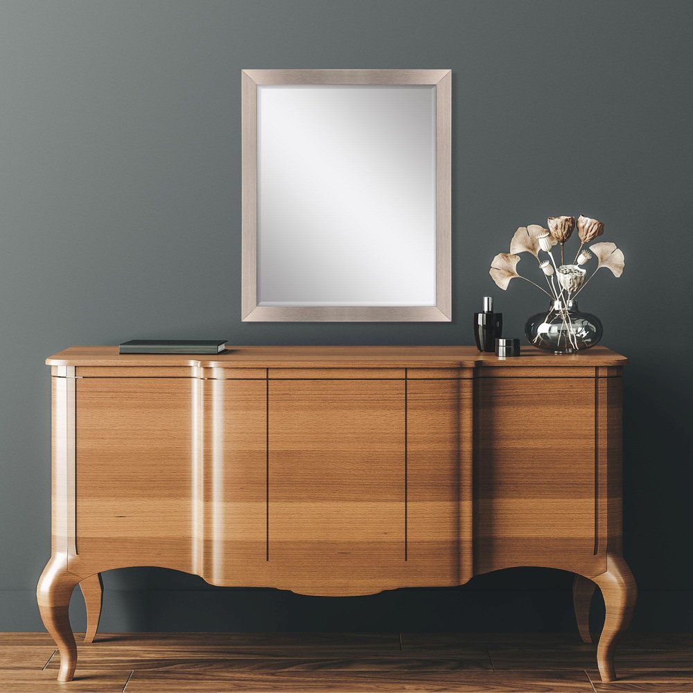 30" Silver Accent Mirror