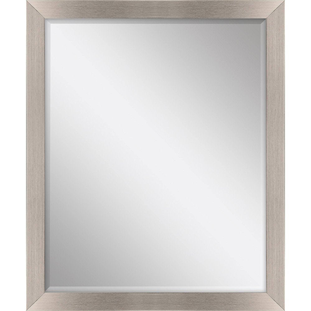 30" Silver Accent Mirror