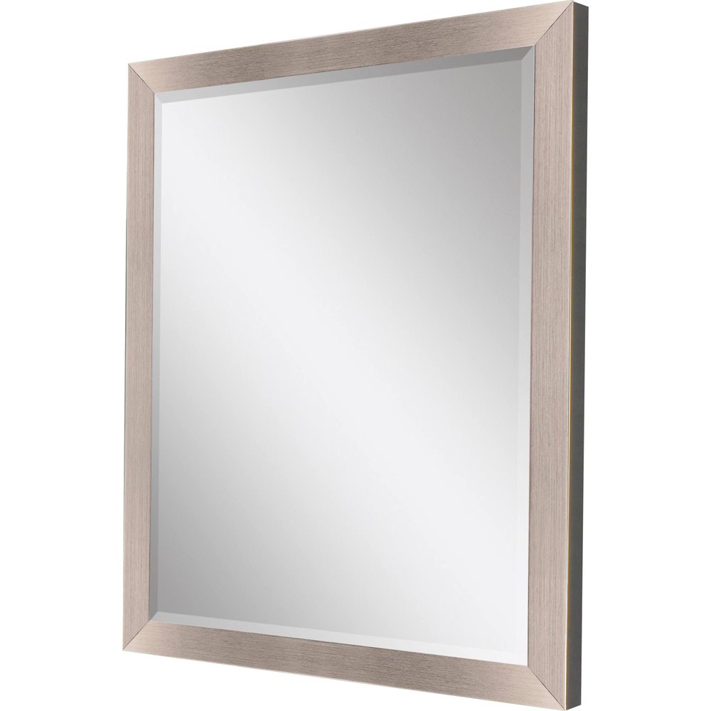 38" Silver Accent Mirror