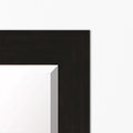 33" Dark Brown Accent Mirror