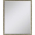 42" Silver Wood Accent Mirror