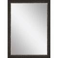 41" Dark Brown Accent Mirror