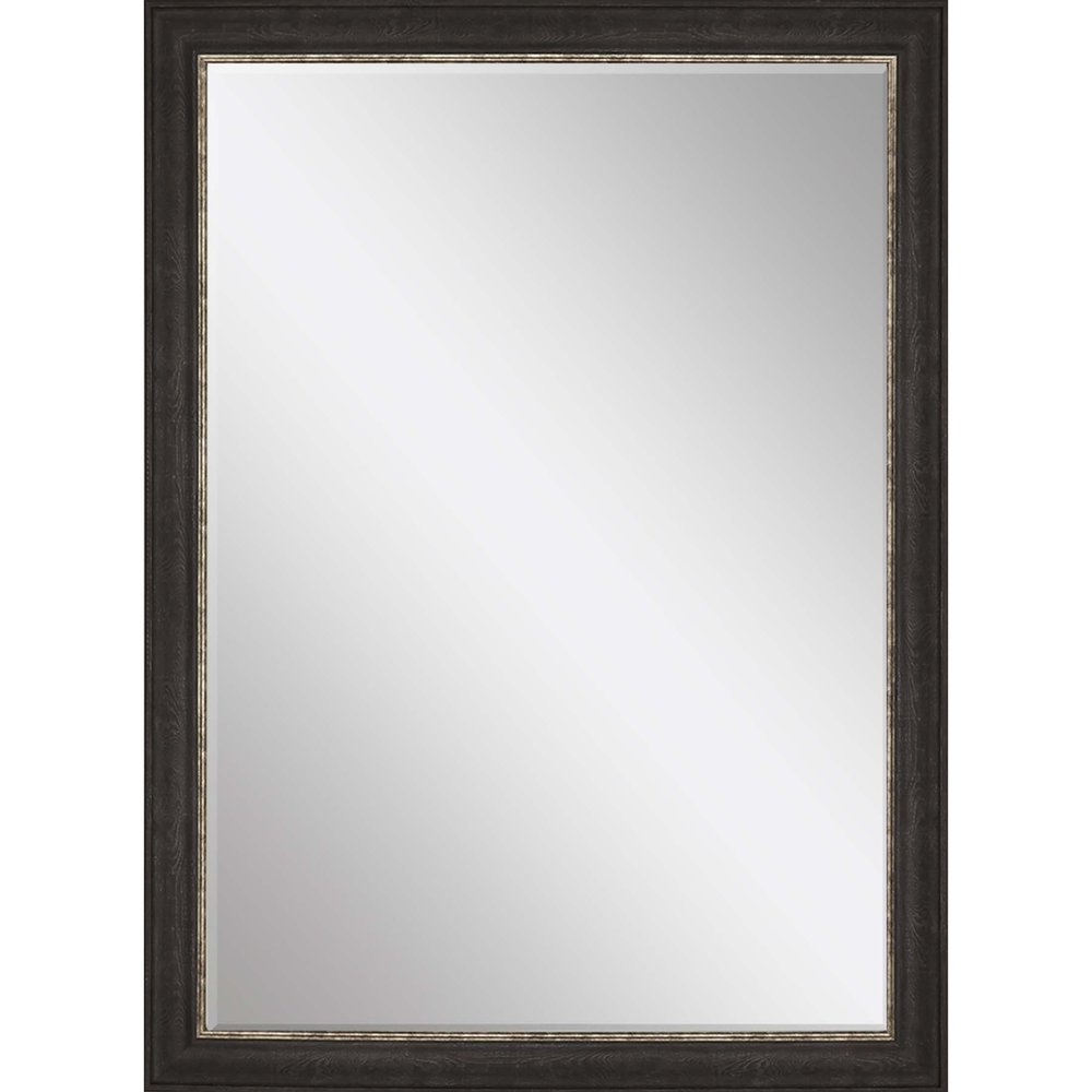 41" Dark Brown Accent Mirror