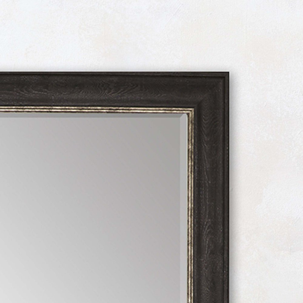41" Dark Brown Accent Mirror
