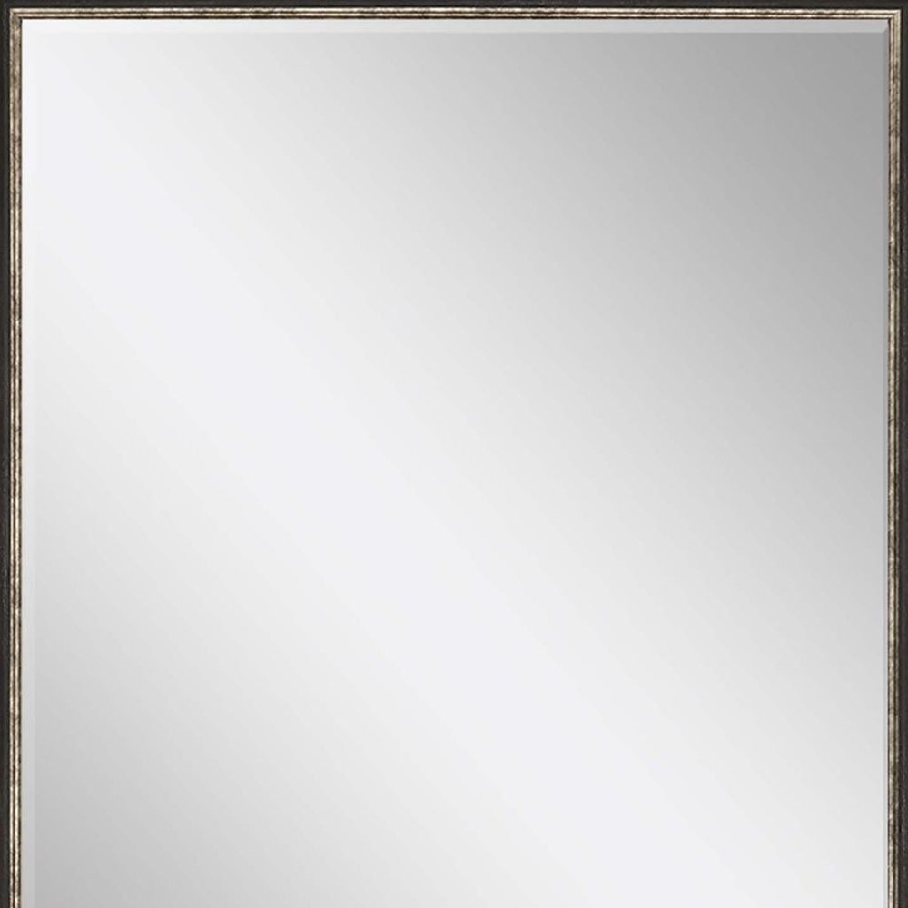 41" Dark Brown Accent Mirror