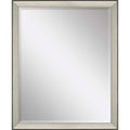 44" Silver Framed Accent Mirror