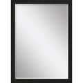 39" Black Framed Accent Mirror