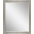 45" Silver Solid Wood Framed Accent Mirror