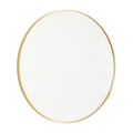 24" Gold Metal Round Framed Bathroom Vanity Mirror