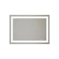 24" Clear Lighted Frameless Bathroom Vanity Mirror