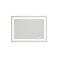 20" Clear Lighted Frameless Bathroom Vanity Mirror