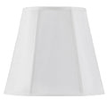 White Linen Piped Empire Lamp Shade