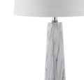 29" Clear Novelty Table Lamp With Drum Shade