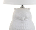 21" Clear Novelty Desk Lamp With Drum Shade