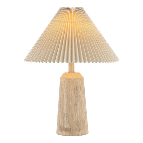21" Beige Lighthouse Table Lamp With Empire Shade