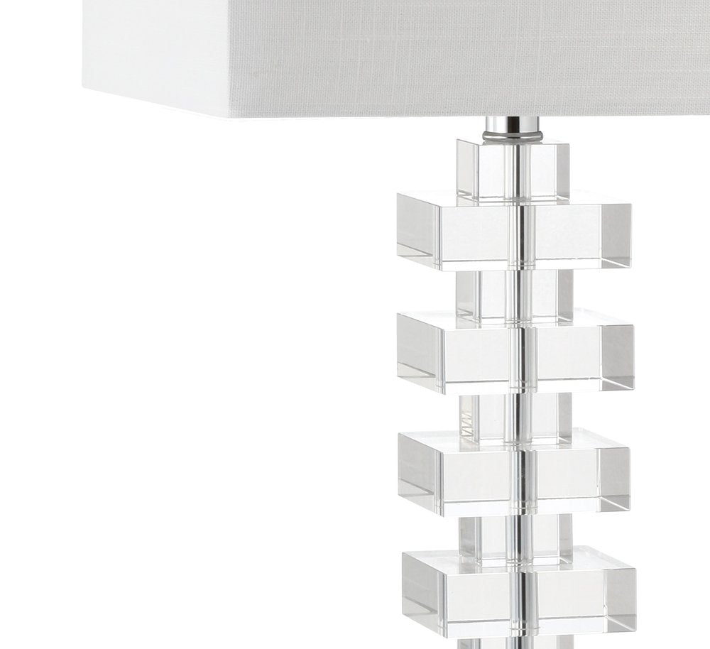 28" Clear Novelty Table Lamp With Shade