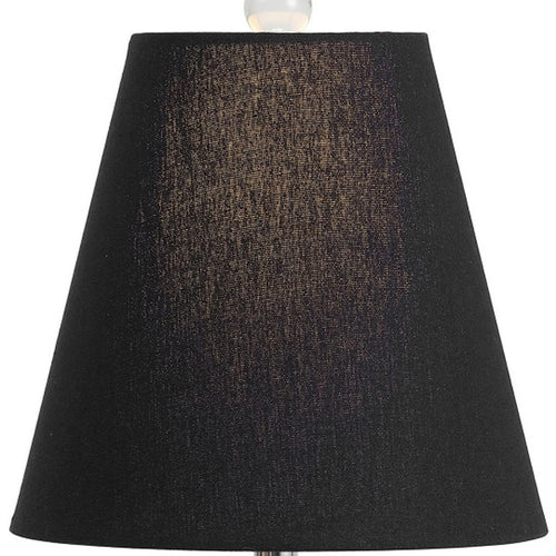 16" Clear Novelty Table Lamp With Empire Shade