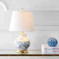 21" Gold Novelty Table Lamp With Empire Shade