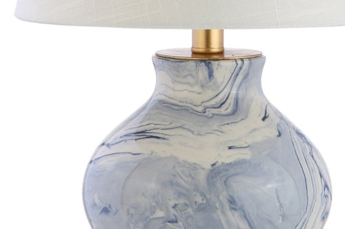 21" Gold Novelty Table Lamp With Empire Shade