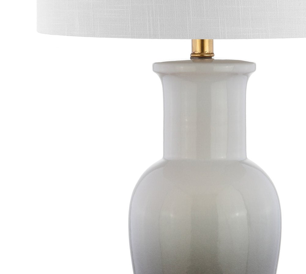 32" Gold Novelty Table Lamp With Drum Shade