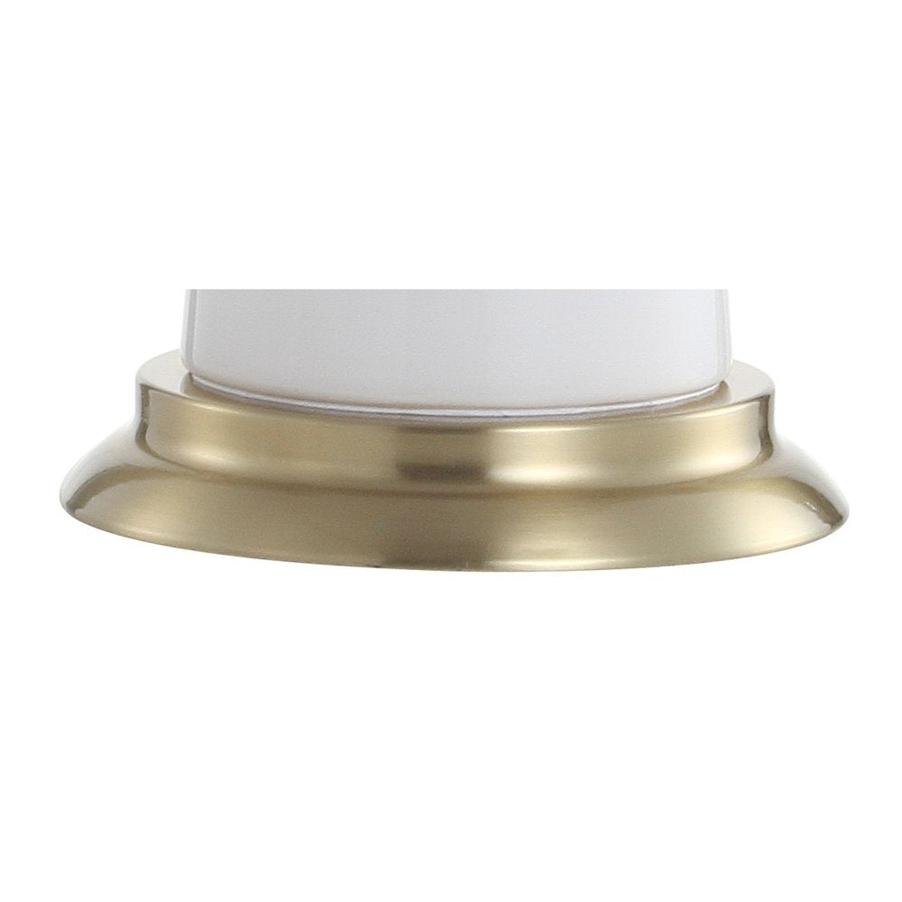29" Gold Novelty Table Lamp With Globe Shade