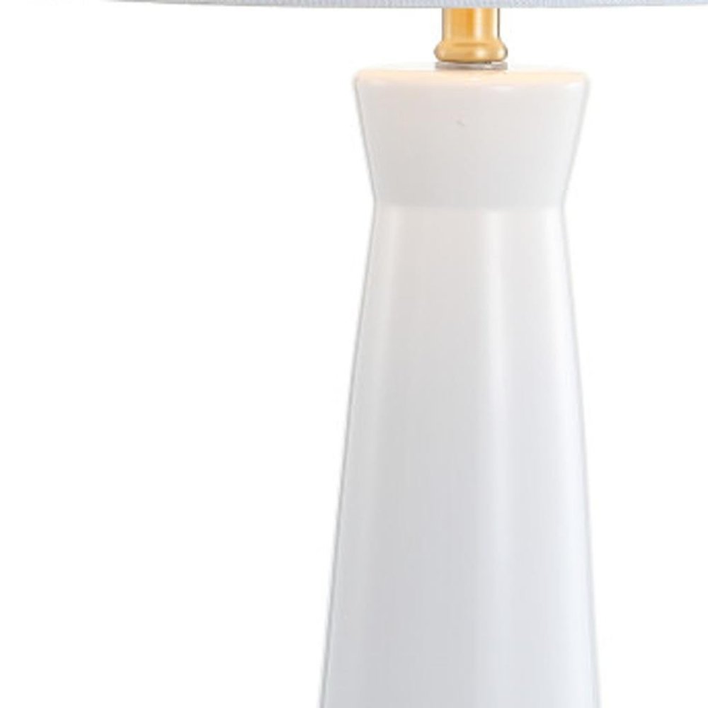 29" Gold Novelty Table Lamp With Globe Shade