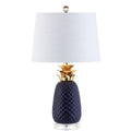 23" Clear Novelty Table Lamp With Drum Shade