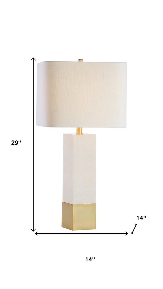 29" Gold Novelty Table Lamp With Shade