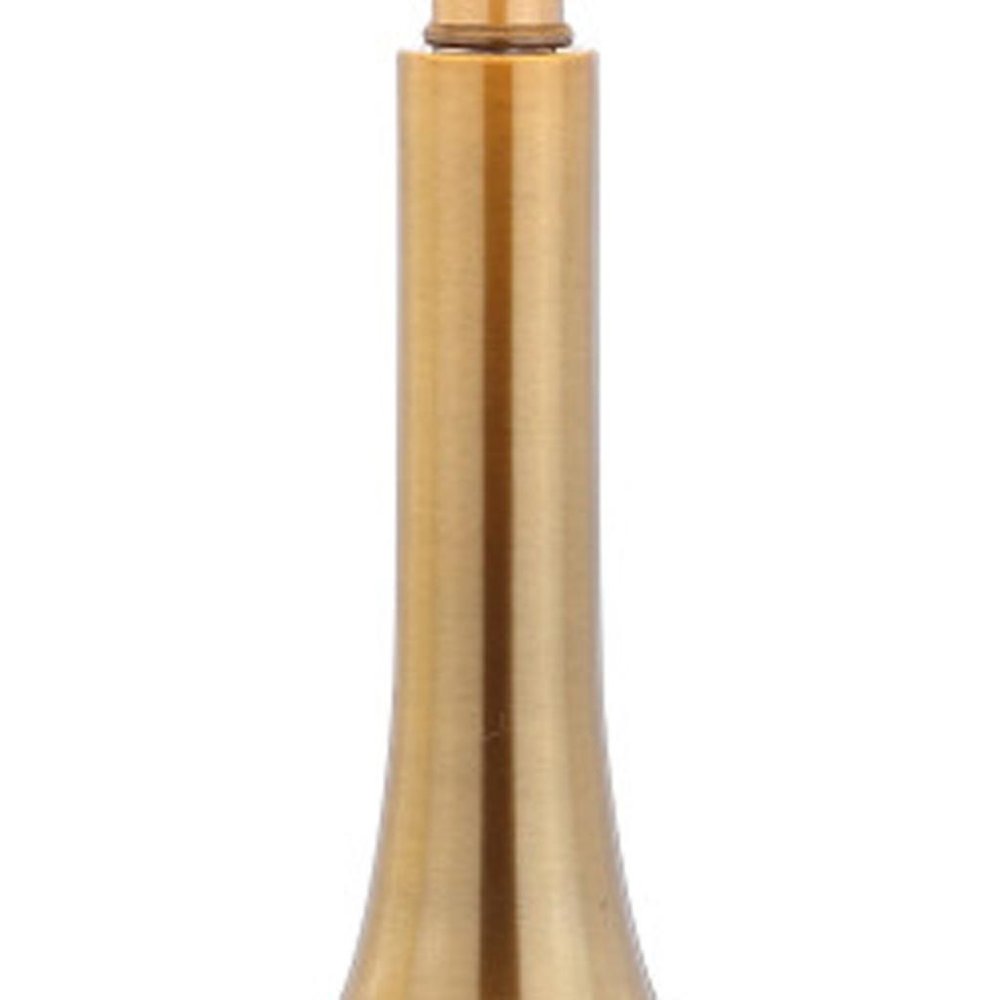 25" Clear Gourd Table Lamp LED With Drum Shade