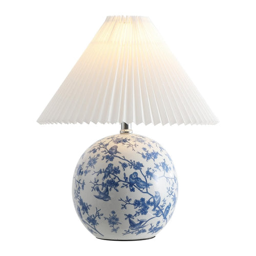 20" Clear Novelty Table Lamp With Cone Shade