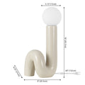 18" Clear Novelty Table Lamp