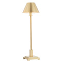 26" Gold Novelty Table Lamp With Drum Shade
