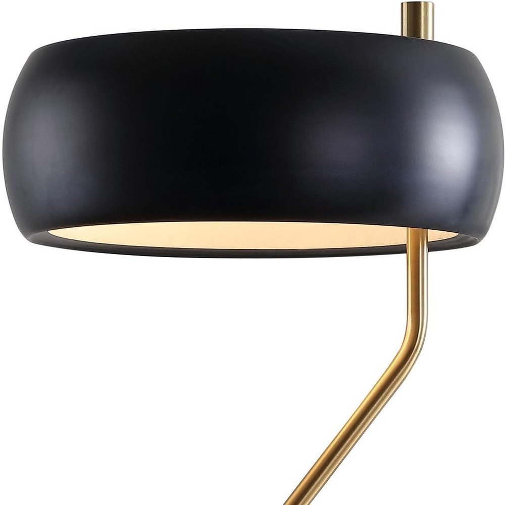 23" Gold Novelty Table Lamp LED With Globe Shade