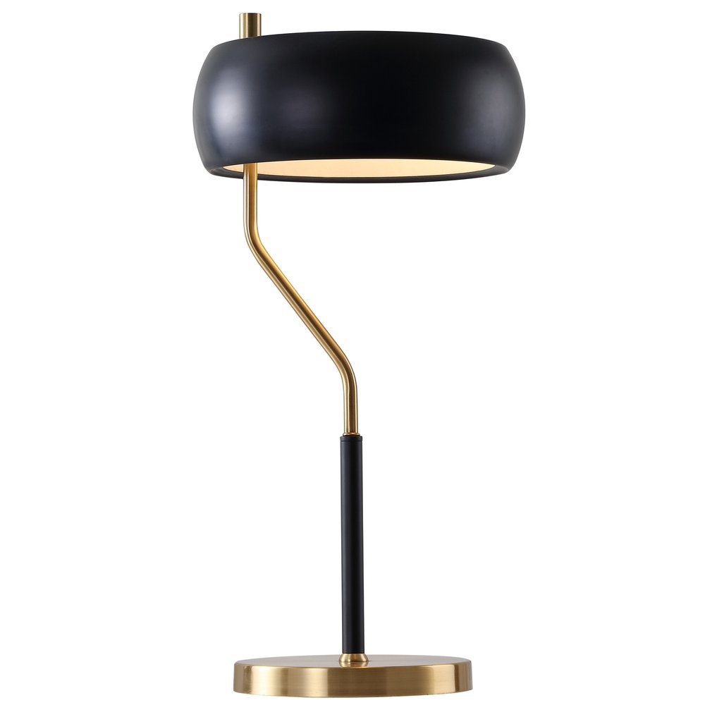 23" Gold Novelty Table Lamp LED With Globe Shade
