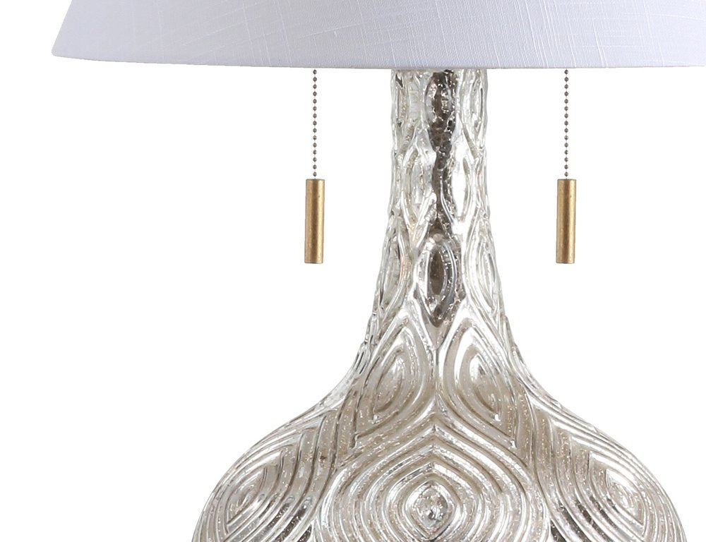 31" Gold Novelty Table Lamp With Globe Shade