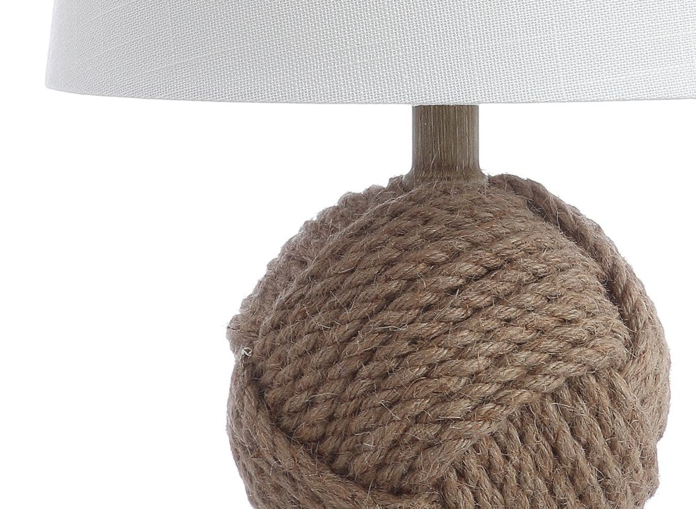 18" Clear Novelty Table Lamp LED With Globe Shade