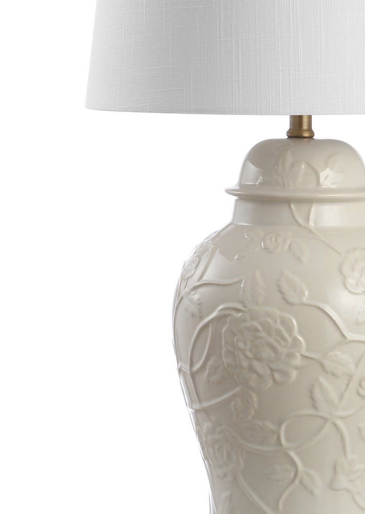 30" Gold Novelty Table Lamp With Empire Shade