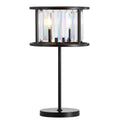 22" Antiqued Bronze Novelty Table Lamp LED With Globe Shade