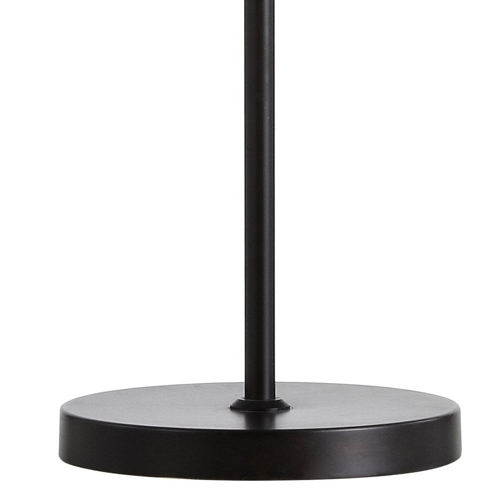 22" Antiqued Bronze Novelty Table Lamp LED With Globe Shade
