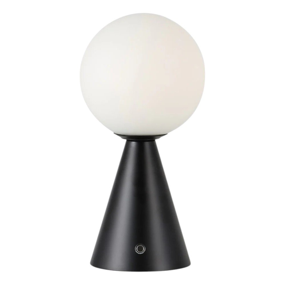 Set of Two 12" Clear Lighthouse USB Table Lamps LED