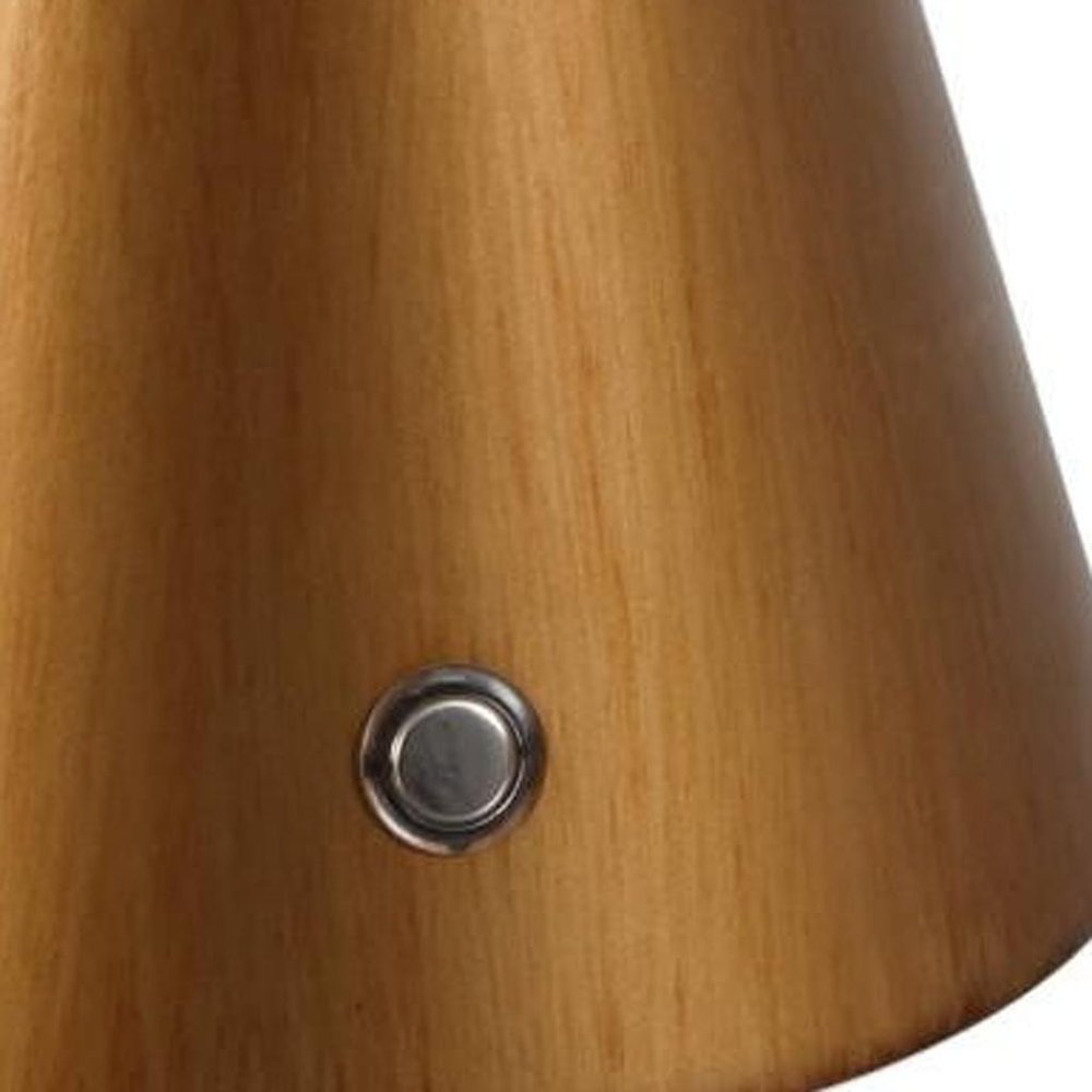Set of Two 12" Clear Lighthouse USB Table Lamps LED