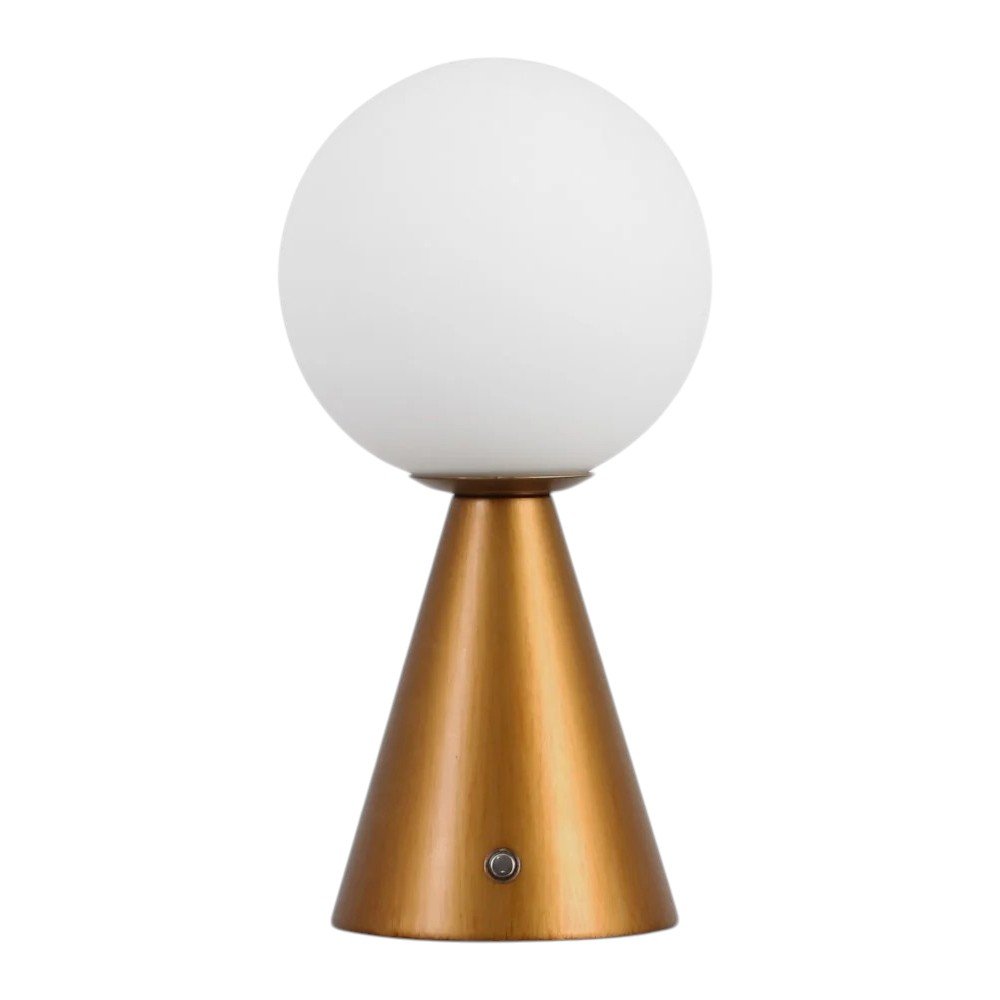 Set of Two 12" Clear Lighthouse USB Table Lamps LED