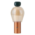 11" Copper USB Table Lamp