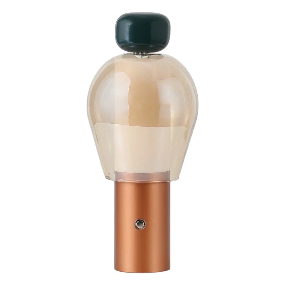 11" Copper USB Table Lamp LED