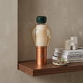 11" Copper USB Table Lamp LED