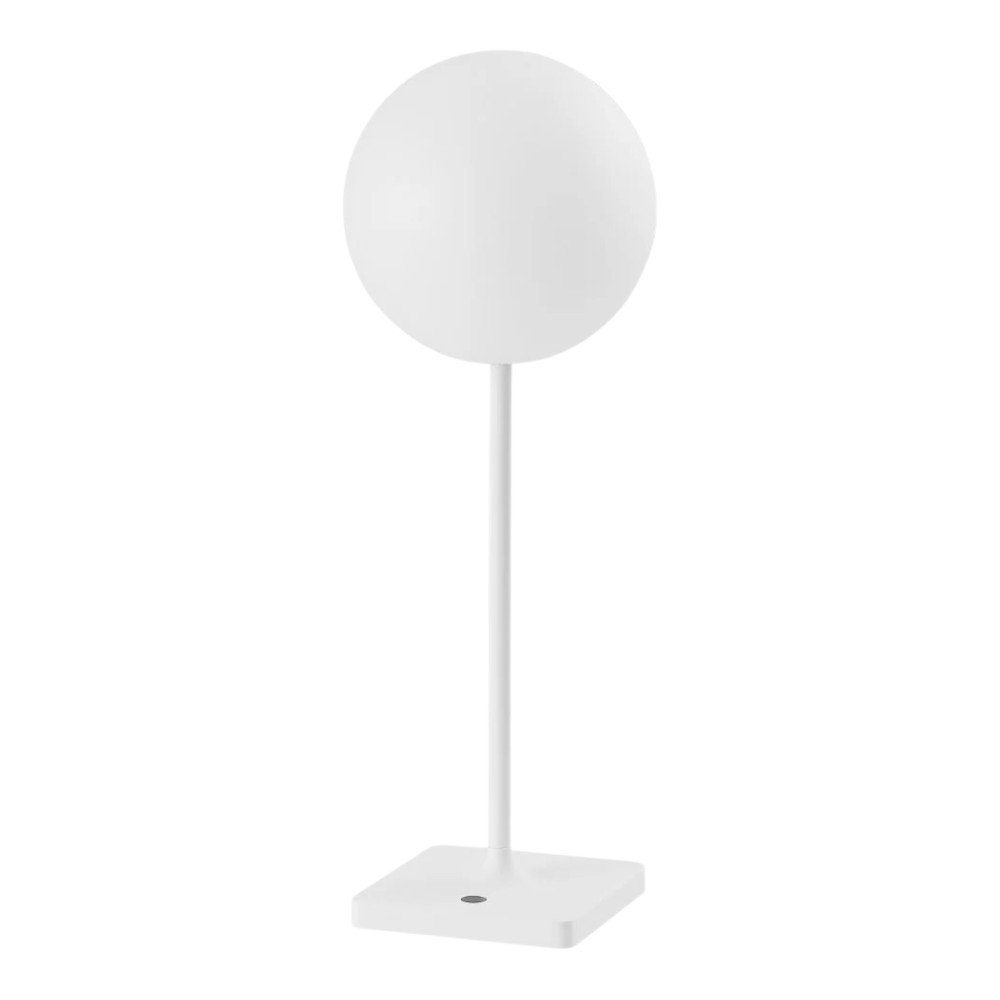 Set of Two 18" White USB Table Lamps LED