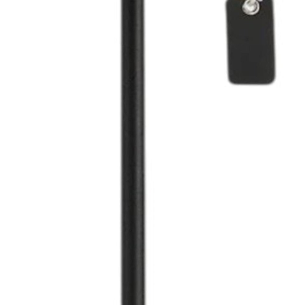 Set of Two 13" Black Novelty USB Table Lamps LED With Globe Shades